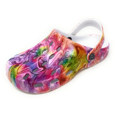 JEFFRICO Womens Clogs Breathable Lightweight Slip On Clogs Comfort Garden Shoes
