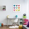 Stupell Industries Alternating Patterned Hearts, 30" x 30" - 2 of 4