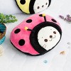 Slickblue Ladybug Soft Micro Fleece Pillow Blanket - 39.4" x 59.1", Zippered Cushion & Blanket, 4 Color Options - 2 of 4