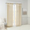 Twist Tab Lined Window Curtain Panel Champagne 50x95in - 2 of 4