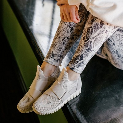 Женские кроссовки Yellow Box Women's Jacee Knit Sneaker - Yellow Box™ - Lt Taupe 10 — фото 7