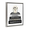 Stupell Industries Monochrome Fashion Designer Bookstack, 25" x 31" - 3 of 4