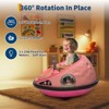 Jojoka Electric Bumper Car with Remote Control, 360°Spinning Ride-on Vehicle, Rechargeable Indoor Outdoor Amusement Car - 2 of 4