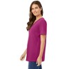 Woman Within Plus Size Perfect Short-Sleeve V-Neck Tunic - 4 of 4