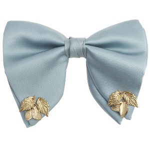 INSPIRE CHIC Men's Ribbon Leaf Pendant Pre-tied Fashion Bow Ties Necktie 1 Pc - 1 of 4