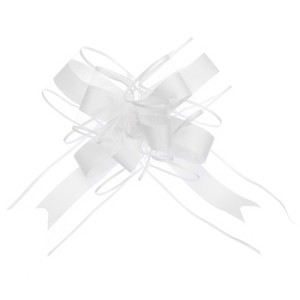 Unique Bargains Wedding Party Extra Large Gift Wrapping Pull Bows Ribbon 10 Pcs - 1 of 4