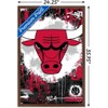 Trends International NBA Chicago Bulls - Maximalist Logo 23 Framed Wall Poster Prints - 3 of 4