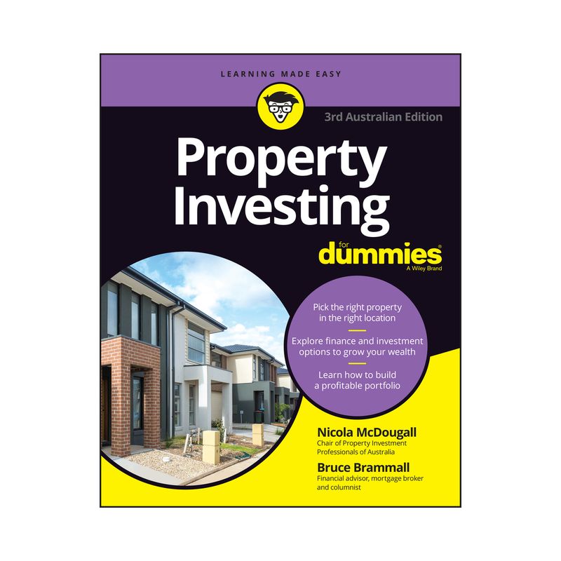 Property Investing for Dummies - 3rd Edition by  Nicola McDougall & Bruce Brammall (Paperback), 1 of 2
