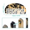 Unique Bargains Anti-Static Hair Comb Wide Tooth for Thick Curly Hair Hair Care Detangling Comb For Wet and Dry 2 Pcs - 4 of 4