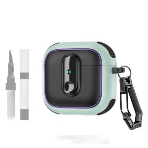 HTUTWOO AirPods 4 Case, Compatible with Magsafe with Active Noise Cancellation, Cleaning Kit and Keychain for Men Women - 1 of 4