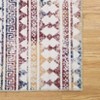 4x4 Round Rug, Washable Dining Room Area Rug Soft Kitchen Circle Rug, Bohemian Non-Slip Non-Shedding Printed Carpet for Bedroom Entryway Bathroom - 3 of 4