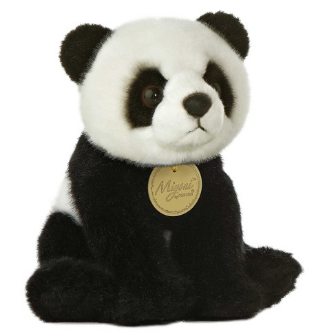 Aurora Miyoni 6 Panda Black Stuffed Animal : Target