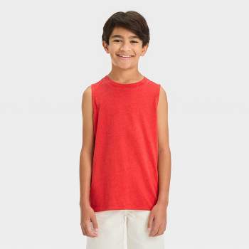Boys' Washed Muscle Tank Top - Cat & Jack™