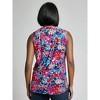 Jones New York Sleeveless V-Neck Pleat Front Blouse - 3 of 3