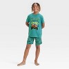 Boys' 3pc Printed Short Sleeve Pajama Set - Cat & Jack™ - 3 of 4