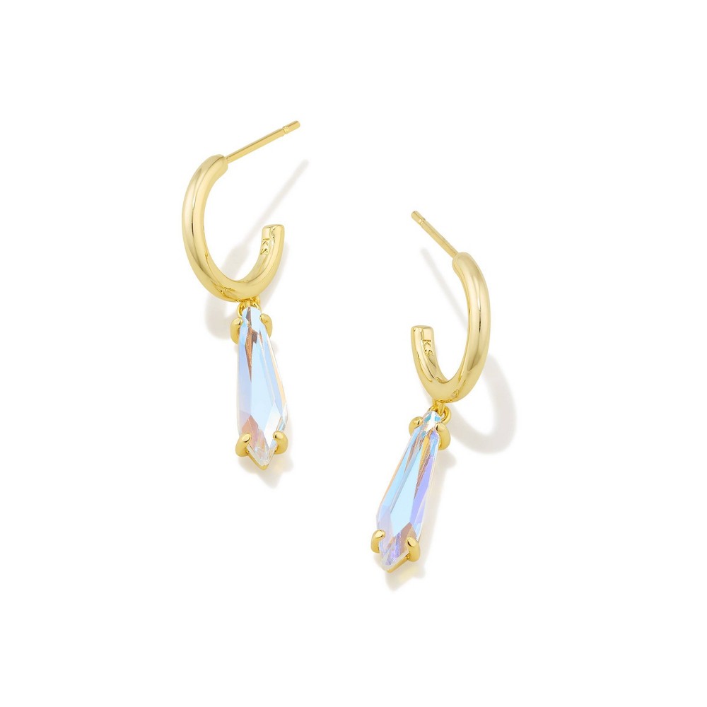 Photos - Earrings KENDRA SCOTT Indie Hoop  - Dichroic 