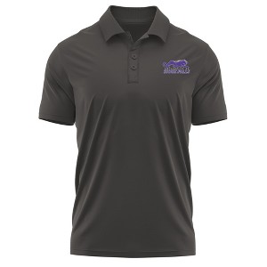 University of Sioux Falls Adult Polo Left Chest Logo, Black - 1 of 4