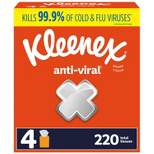 Kleenex Anti-Viral 3-Ply Facial Tissue - 55ct
