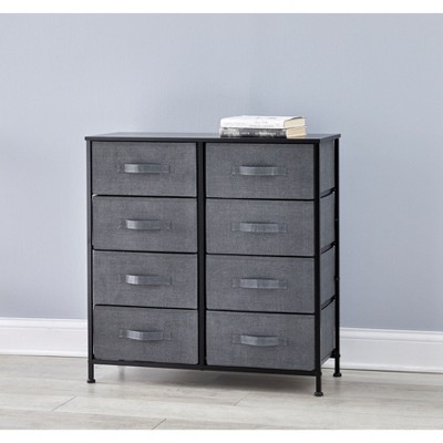 BrylaneHome 8-Drawer Eve Storage Dresser