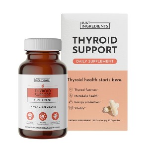 glutathione cream thyroid Just Ingredients Thyroid Support Capsules - 60ct