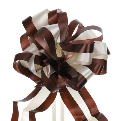 Unique Bargains Large Big Pull Bow Gift Wrapping for Wedding Car Baskets Presents 10 Pcs