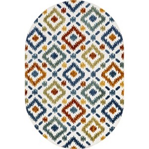 Nuloom Indoor/Outdoor Transitional Labyrinth Area Rug - 1 of 4