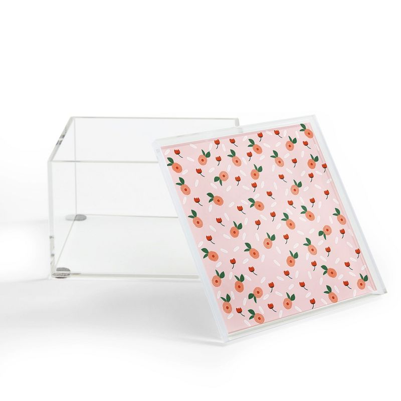 Hello Twiggs Peaches And Poppies Acrylic Box - Deny Designs, 2 of 5