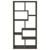 TOAOTBNBO Geometric Bookcase with 8 Open Stroage Compartment, Library Tall Bookshelves for Display Solid Wood Book Shelf - 4 of 4