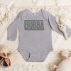 The Juniper Shop Bubba Checkered Baby Long Sleeve Bodysuit - 2 of 3