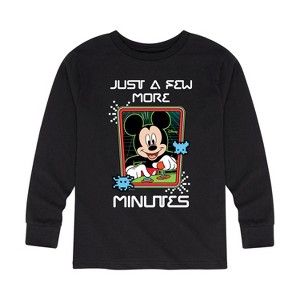 Boys' - Disney - Just a Few More Minutes Long Sleeve Graphic T-Shirt - 1 of 4