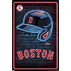 Trends International MLB Boston Red Sox - Neon Helmet 23 Unframed Wall Poster Prints - 4 of 4