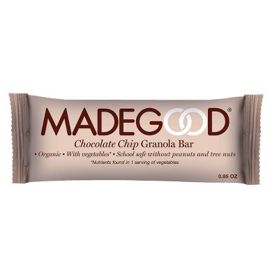 MadeGood Chocolate Chip Granola Bars - 6ct