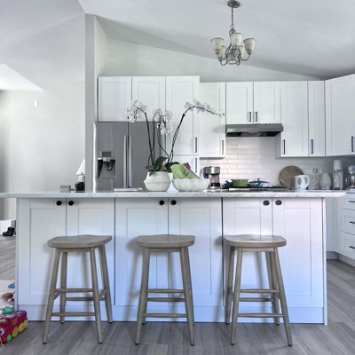 Haddonfield All Wood Backless Counter Height Barstool - Thresholdâ¢ Designed With Studio Mcgee 