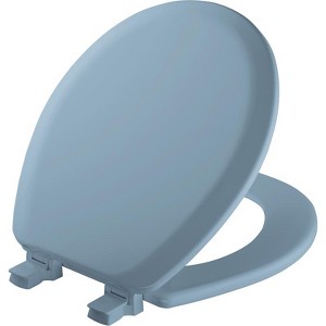 Mayfair by Bemis Cameron Round Blue Enameled Wood Toilet Seat - 1 of 1