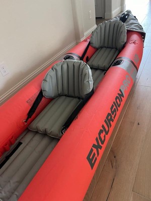  Intex Excursion Pro 2 Person Vinyl Inflatable Kayak