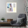 Amanti Art LTower23 5 Pastel by Cartissi Wood Framed Wall Art Print - 4 of 4