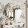 Apmir  Round High Quality Aluminum Alloy Framed French Cleat Mounted Wall Decor Bathroom Vanity Mirror - 3 of 4