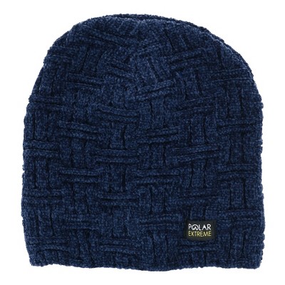 Polar Extreme Men's Insulated Thermal Beanie Hat - Light Grey - One Size