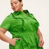 Women's Ribbon Short Sleeve Midi Shirtdress - kate spade new york x Target Green - 4 of 4