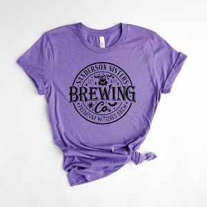Simply Sage Market Women's Sanderson Sisters Brewing Co Short Sleeve Graphic Tee - 1 of 2