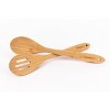 Cuisinart Green Gourmet Bamboo Wood Set of 2 Spoons: Wooden Cooking Utensils, Hand Wash, Adult Kitchen Tool Set - 2 of 4
