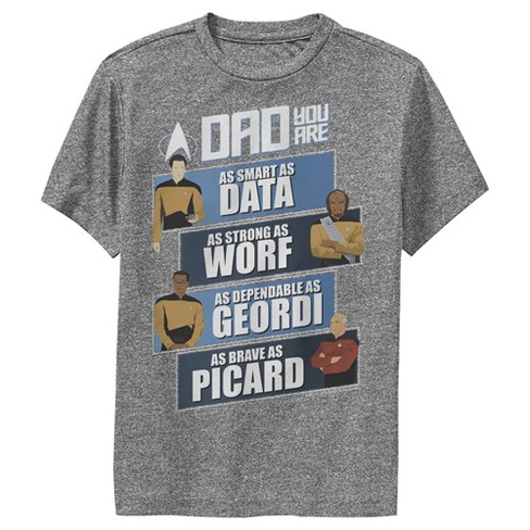 star trek dad shirt