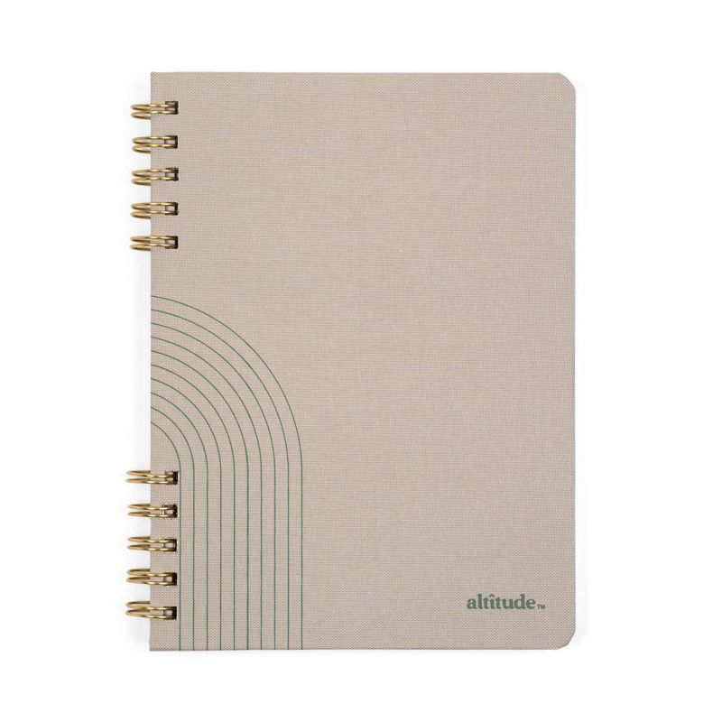 Altitude 160pg Ruled Journal 8.5&#34;x6.25&#34; Split Wire Warm Gray, 1 of 10