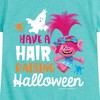 Girls' - Trolls - Have A Hair Raising Halloween Poppy Fitted Short Sleeve Graphic T-Shirt - 2 of 4
