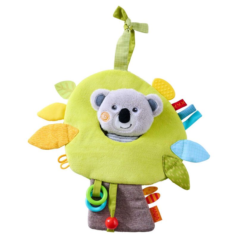 HABA Koala Discovery Cushion Hanging Crib Toy with Play Elements (Machine Washable), 1 of 7