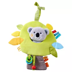 HABA Koala Discovery Cushion Hanging Crib Toy with Play Elements (Machine Washable)