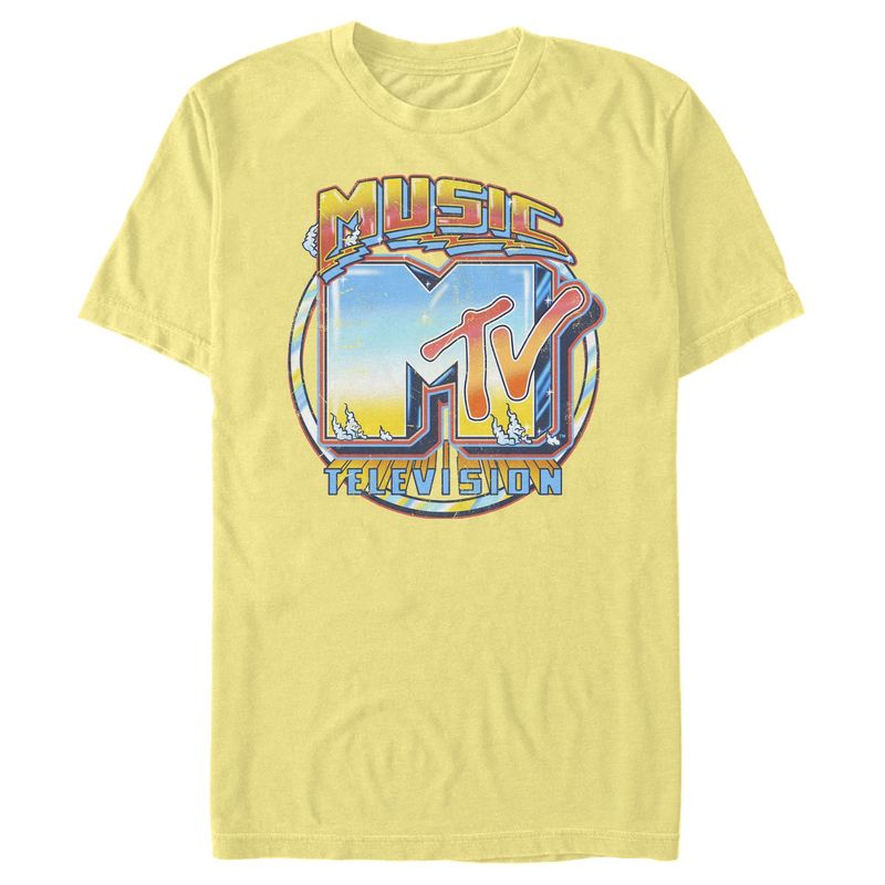 Men's MTV Old School Logo T-Shirt, 1 of 4