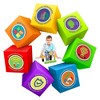 PICASSO-TILES 103 PC Magnetic Building Puzzle Cubes Set for Kids Ages 3+ - 3 of 4