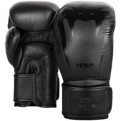 Venum Giant 3.0 Nappa Leather Hook and Loop Boxing Gloves Black/White 
