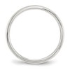 Black Bow Jewelry 2mm Sterling Silver Polished Domed Comfort Fit Band - 2 of 4